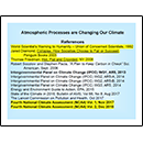 Atmospheric Processes that are Changing Our Climate, References