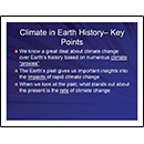 Climate of Earth History - key Points