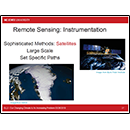 Remote Sensing: Instrumentation