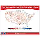 Cold Wave Numbers are Down Nearly Everywhere