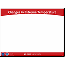 Changes in Extreme Temperature