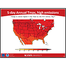 5-day Annual Tmax, high emissions