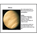 Venus, Our sister planet has a “Runaway Hreenhouse” atmosphere