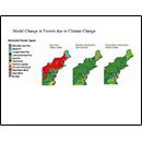 Model Change in Forests due to Climate Change